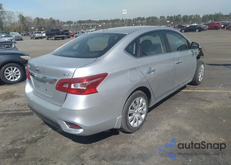 2016 Nissan Sentra Sv from USA, damaged, VIN 3N1AB7AP1GY212718